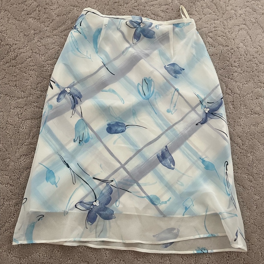 Floral Y2K Skirt